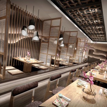 日式餐厅寿司店-模型ID【229110】