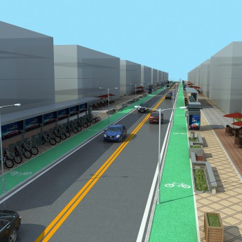 现代道路规划-模型ID【233648】