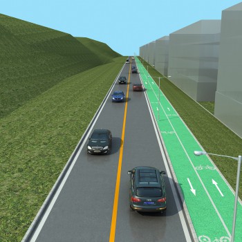 现代道路规划-模型ID【233640】