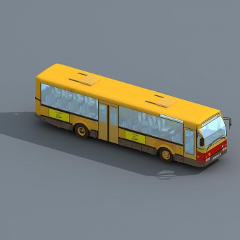 现代公交车-模型ID【234988】