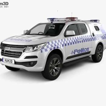 现代霍顿Holden Colorado Space Cab Divisional Van 2018-模型ID【243057】