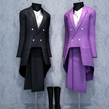 现代服装模特-模型ID【323121】