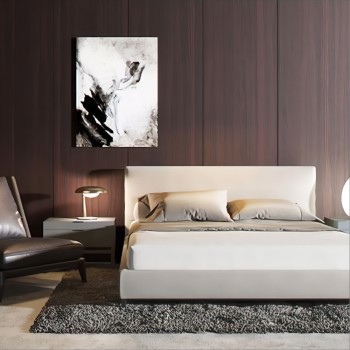 意大利 米洛提 Minotti 现代轻奢双人床-模型ID【330441】