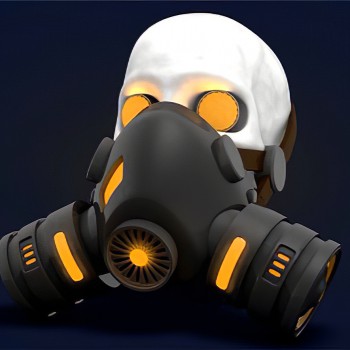 VR现代防毒面具-模型ID【377179】