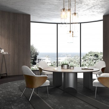 意大利 米洛提 Minotti 现代餐厅-模型ID【497591】
