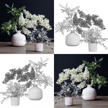 现代花艺-模型ID【507954】