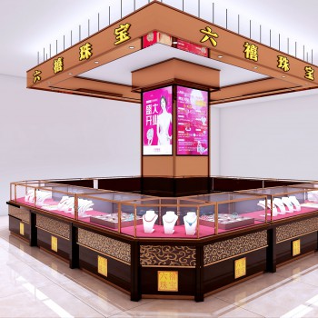 新中式珠宝展柜-模型ID【522640】