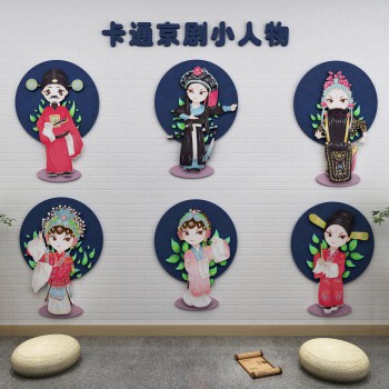 现代墙饰组合-模型ID【523970】
