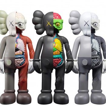 kaws 现代公仔雕塑摆件组合-模型ID【524192】