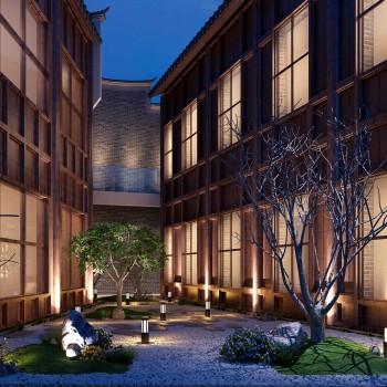 新中式庭院/景观-模型ID【532355】