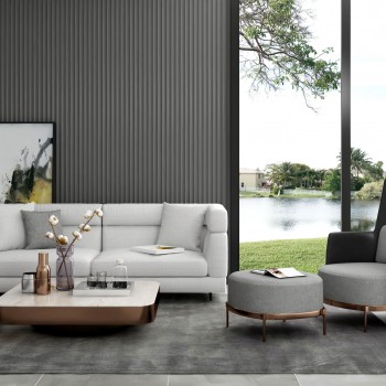 意大利 米洛提 Minotti 现代轻奢沙发茶几组合-模型ID【532072】