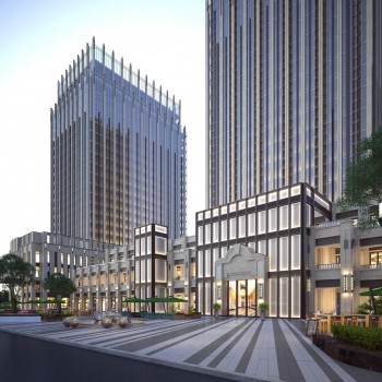 现代商业建筑外观-模型ID【533220】