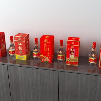 现代酒水饮料-模型ID【537515】