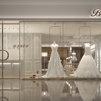现代婚纱摄影店-模型ID【547359】