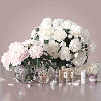 现代花艺香水/化妆品-模型ID【547708】