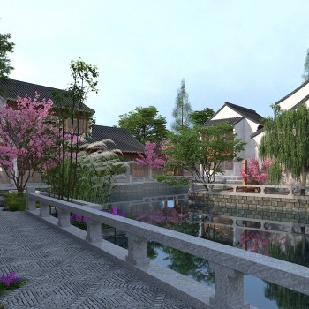 新中式庭院/景观-模型ID【559769】