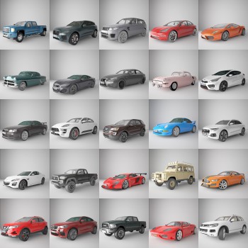 现代交通工具汽车-模型ID【658033】