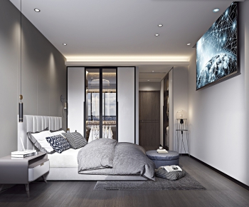 Modern Bedroom-ID:667574887