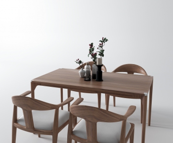 Nordic Style Dining Table And Chairs-ID:720636786