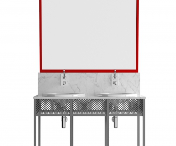Industrial Style Bathroom Cabinet-ID:387309269