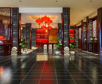 New Chinese Style Teahouse Tea House-ID:983506554