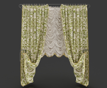 Simple European Style The Curtain-ID:263859326