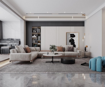 Modern A Living Room-ID:202021249