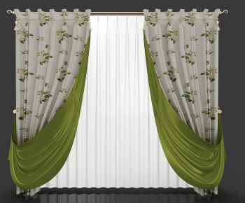 Simple European Style The Curtain-ID:255885626