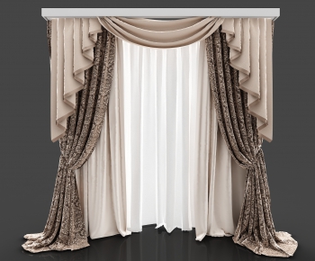 Simple European Style The Curtain-ID:868418688