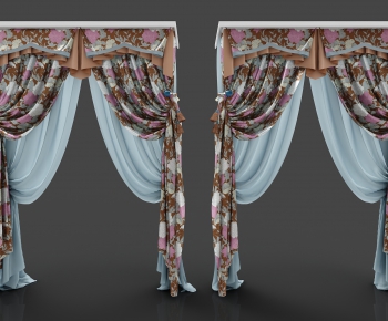 Simple European Style The Curtain-ID:872337735