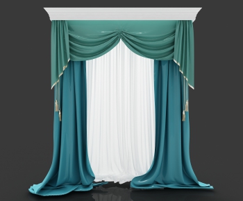 Simple European Style The Curtain-ID:736245597