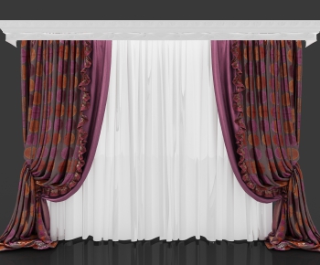 Simple European Style The Curtain-ID:836568174