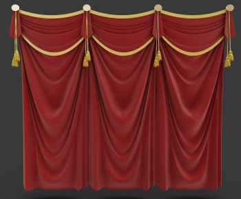 Simple European Style The Curtain-ID:740670294