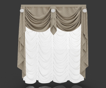 Simple European Style The Curtain-ID:936265374
