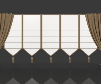 Simple European Style The Curtain-ID:275968741