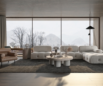 Modern A Living Room-ID:475295426