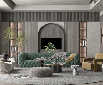 Modern A Living Room-ID:452327136