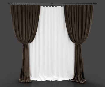 Simple European Style The Curtain-ID:860285184