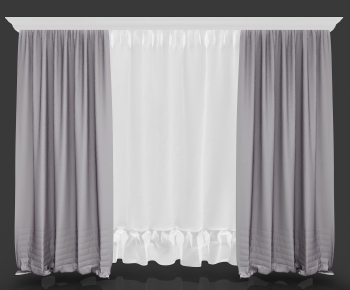 Simple European Style The Curtain-ID:526451197
