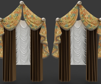 Simple European Style The Curtain-ID:287999179