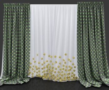 Simple European Style The Curtain-ID:840648642