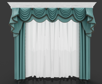 Simple European Style The Curtain-ID:714085898