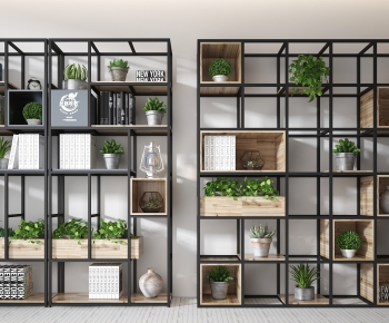 Industrial Style Shelving-ID:986991468