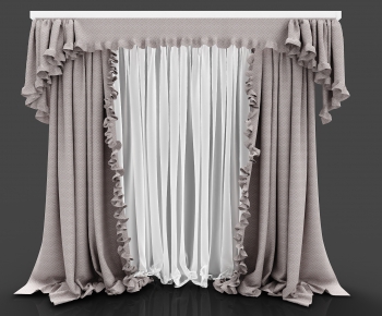 Simple European Style The Curtain-ID:382149582