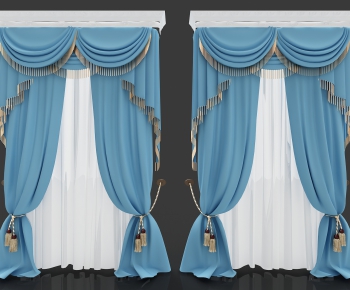 Simple European Style The Curtain-ID:804742982