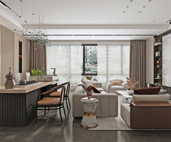 Modern A Living Room-ID:584693641
