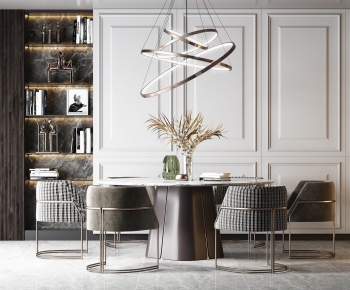 Modern Dining Table And Chairs-ID:292553572