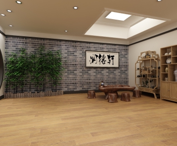 New Chinese Style Tea House-ID:551211764