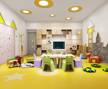 Modern Children's Playroom-ID:744847586