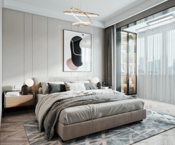 Modern Bedroom-ID:296104944